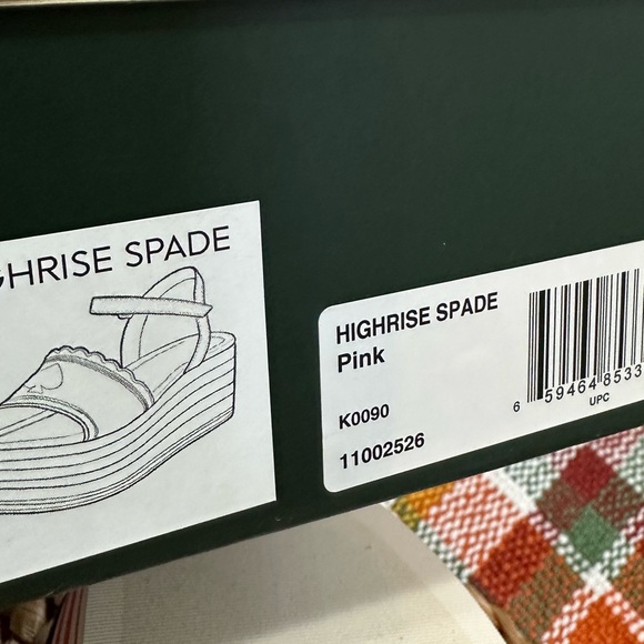 New Kate Spade Women’s Vintage Style High Rise Wedges Size 9 with Box - Picture 14 of 16